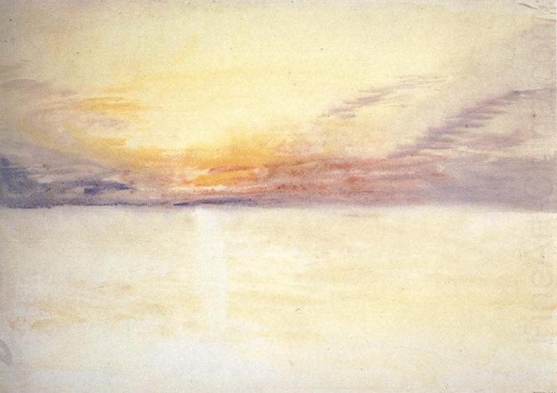 Sunset, Joseph Mallord William Turner